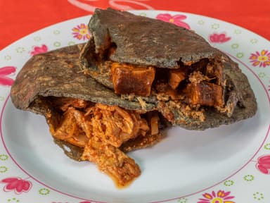 Taco de Costilla en Pasilla