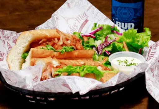 Baguette tradicional de pollo