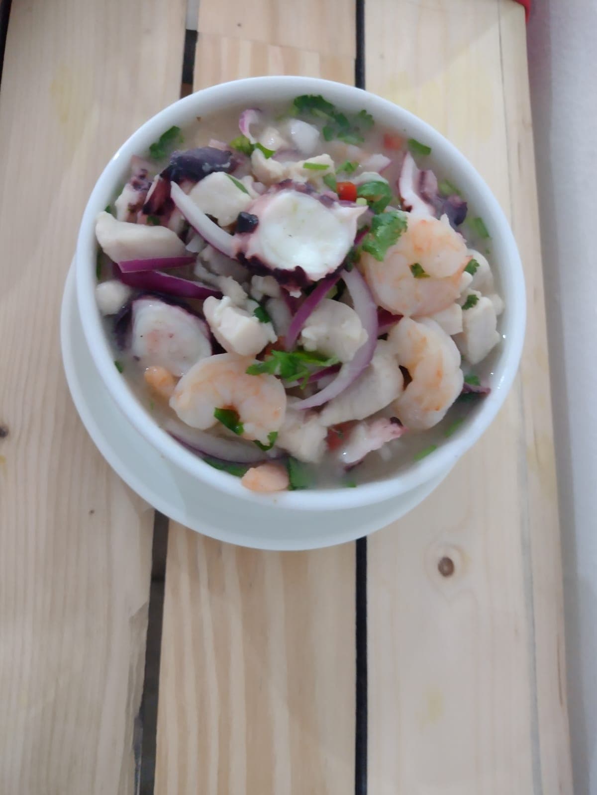 Ceviche Mixto con Pulpo 32 onzas