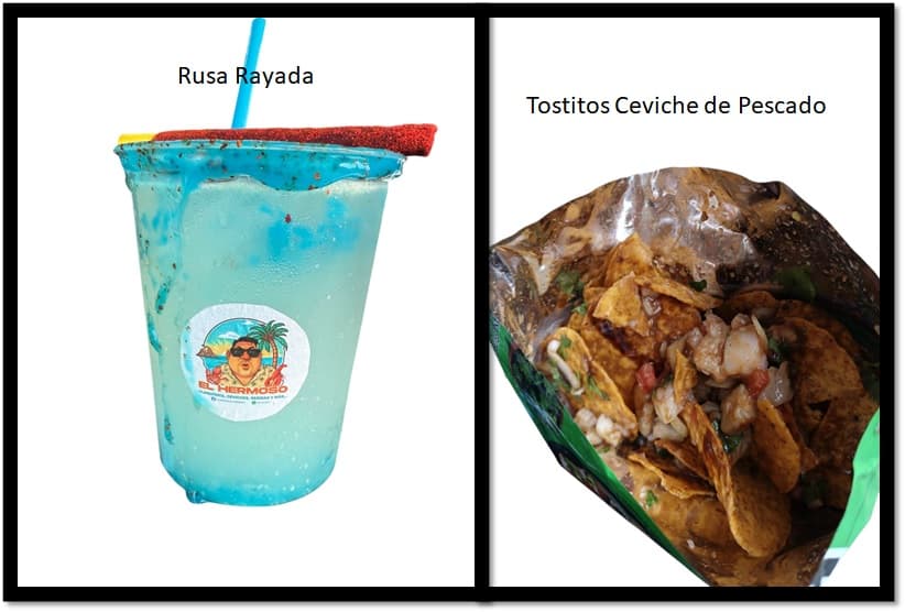 Combo Rayado con Tostitos con Ceviche de Pescado