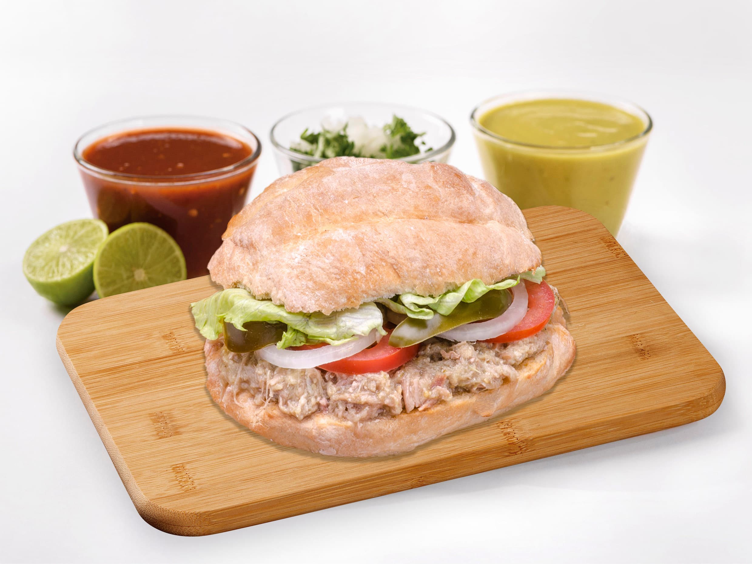 Torta de Chicharrón en Salsa Verde