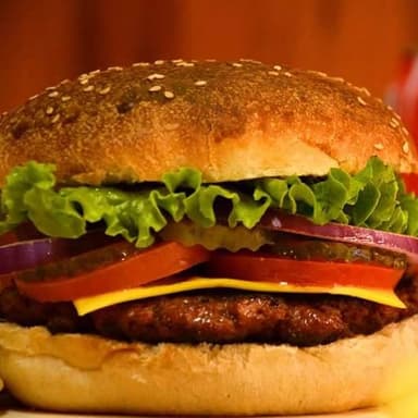 Hamburguesa sencilla