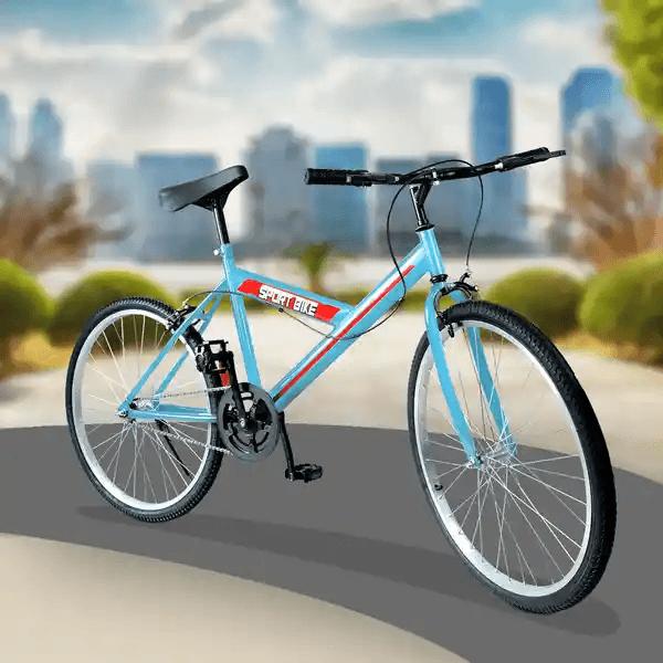 Bicicleta Sportbike Rodada 26 Azul