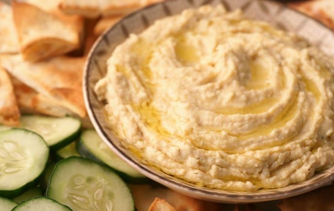 Aderezo vegano (de hummus)