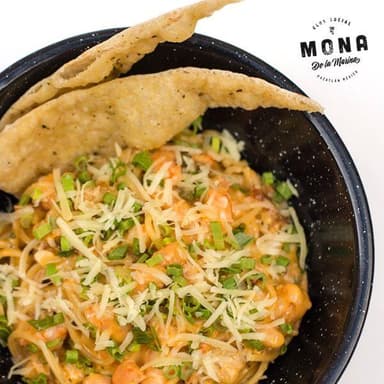 Spaghetti Spicy de Camarones