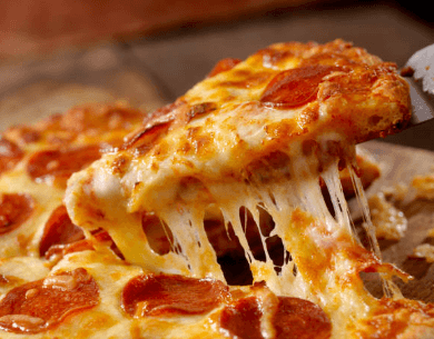 Pizza Jamón y Queso