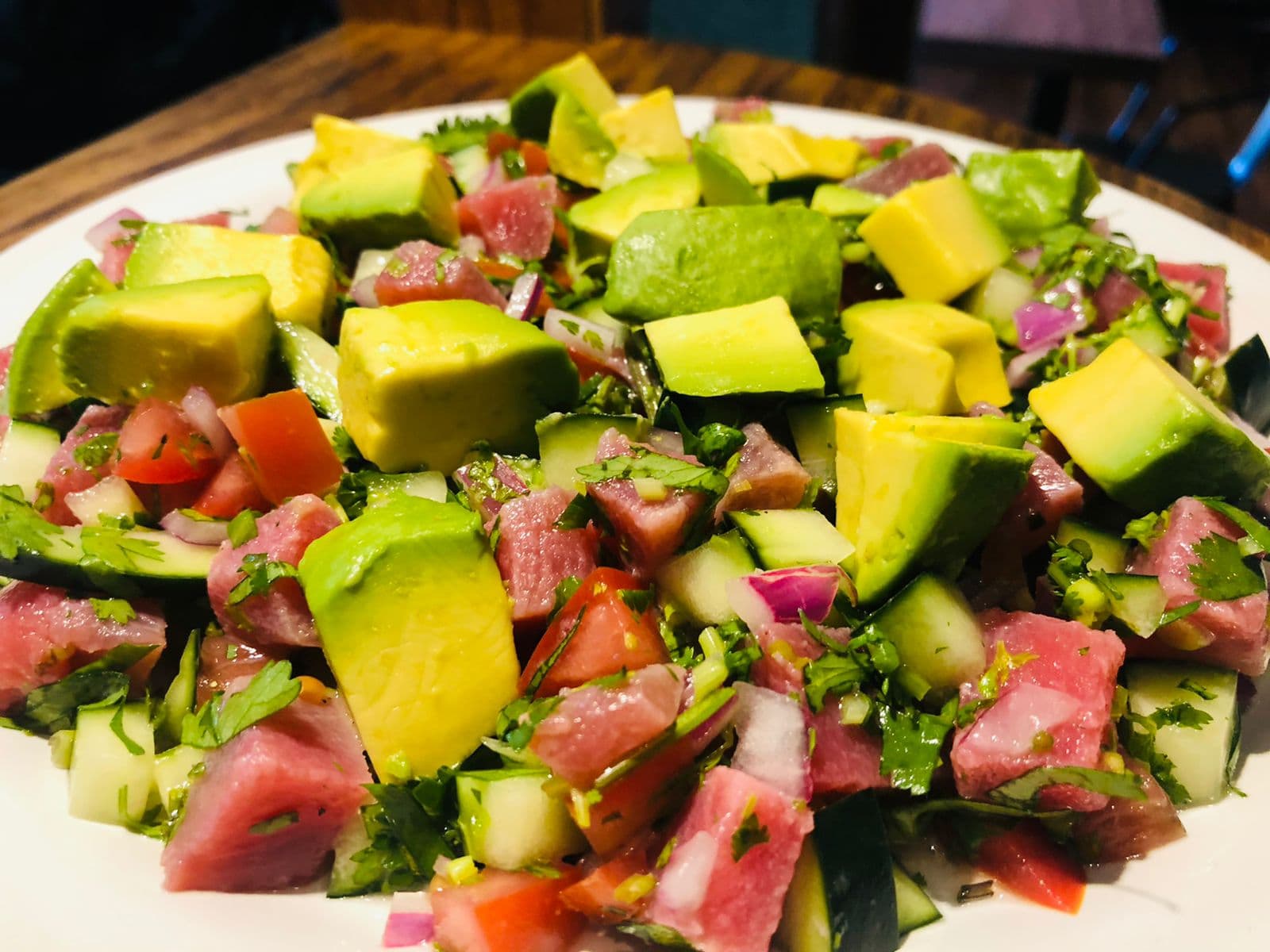 Ceviche de Atún Fresco