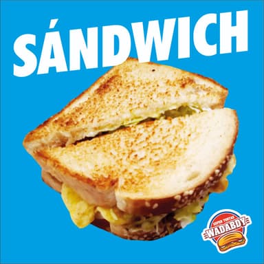 Sándwich con Papas