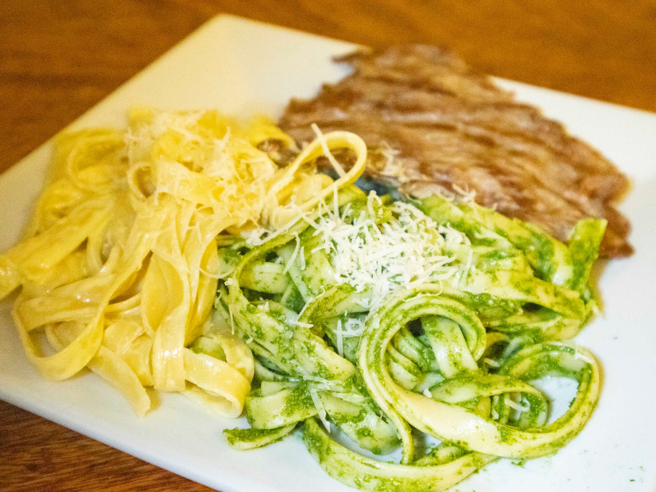 Fetuccini Dúo Salsas