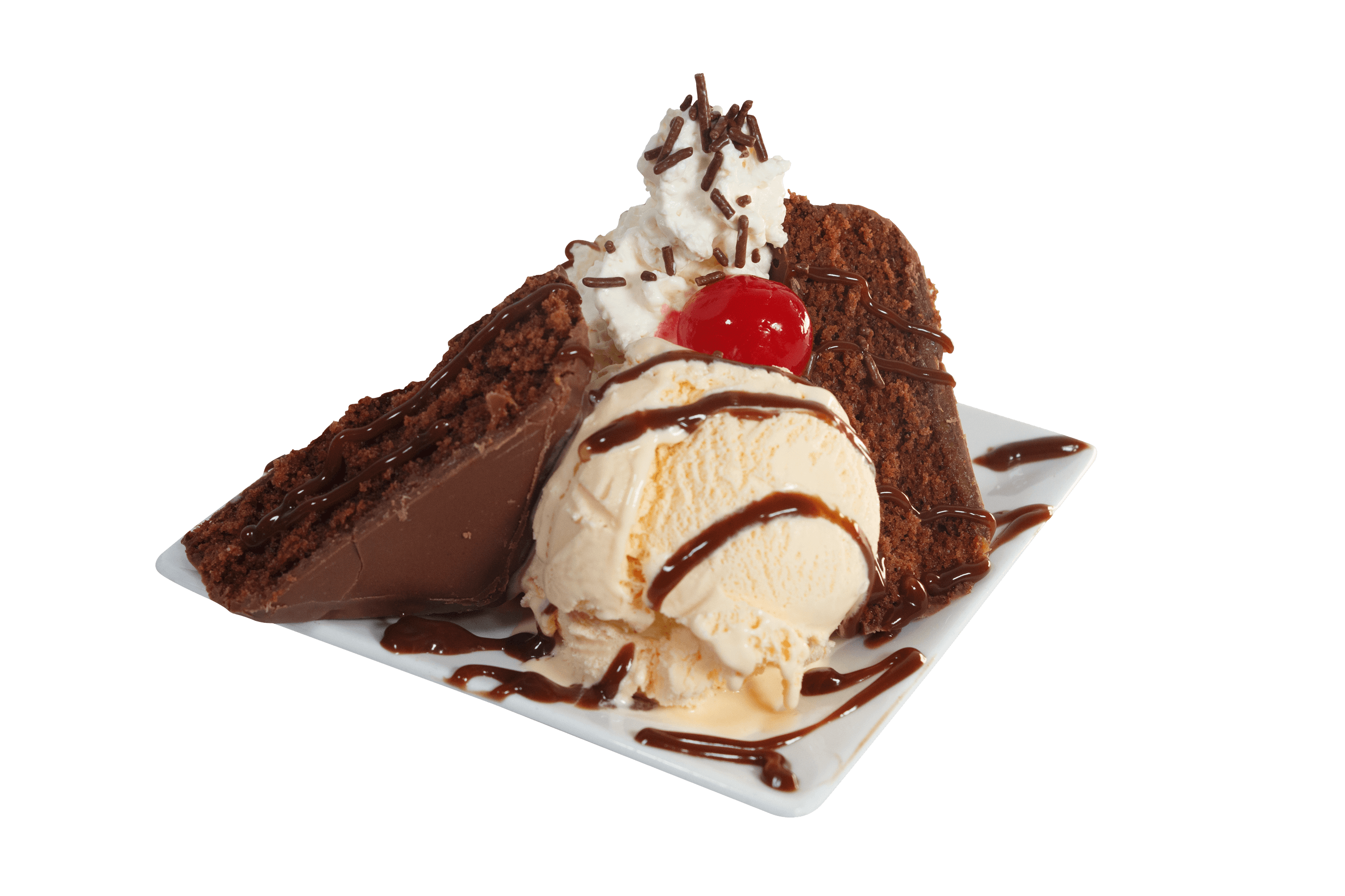 Brownie con Helado