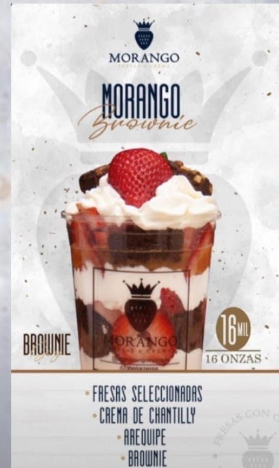 MORANGO BROWNIE 16 OZ