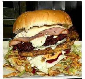 Hamburguesa de Pana Mixta en Combo