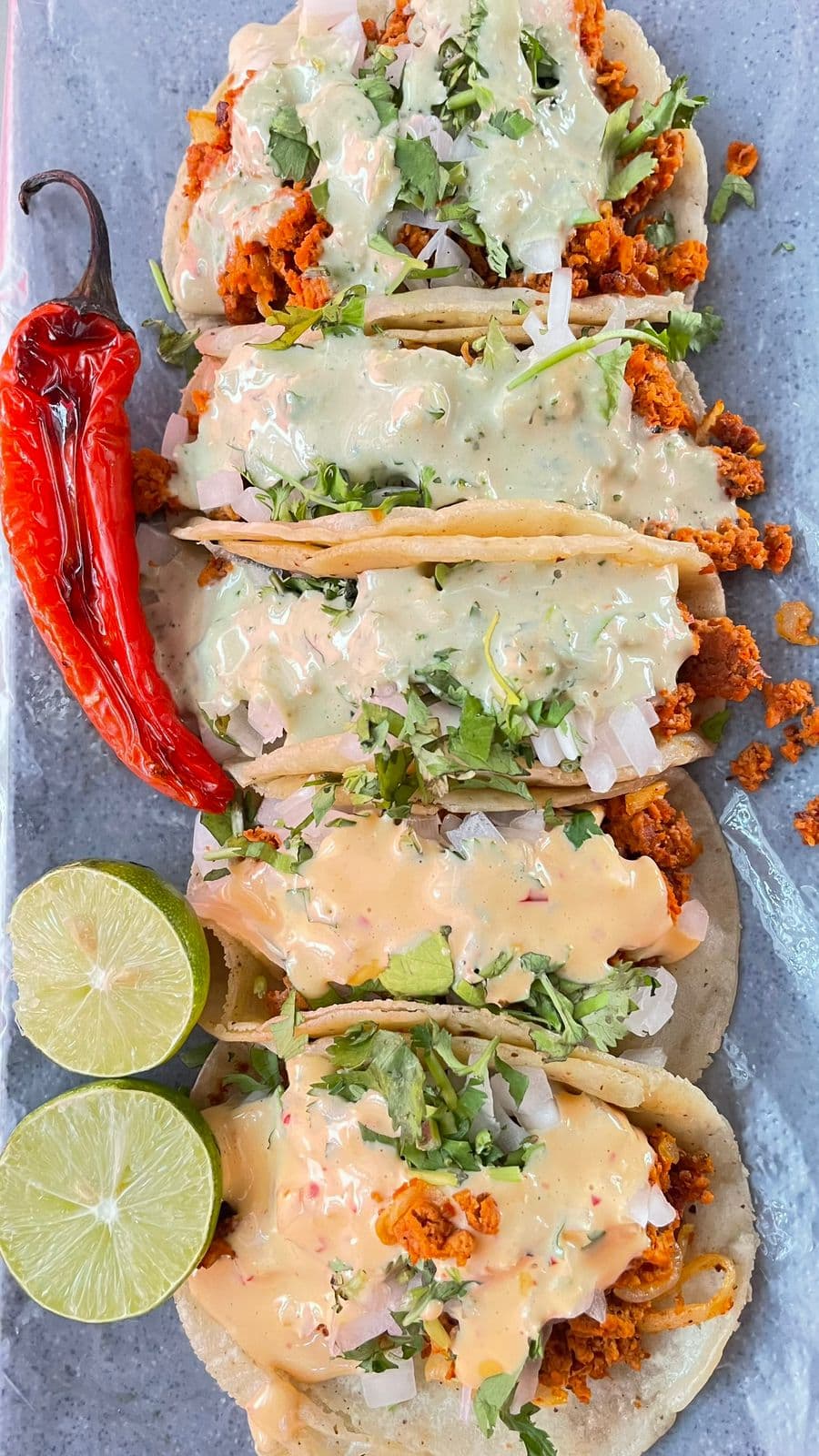 Orden de Tacos de Adobadas