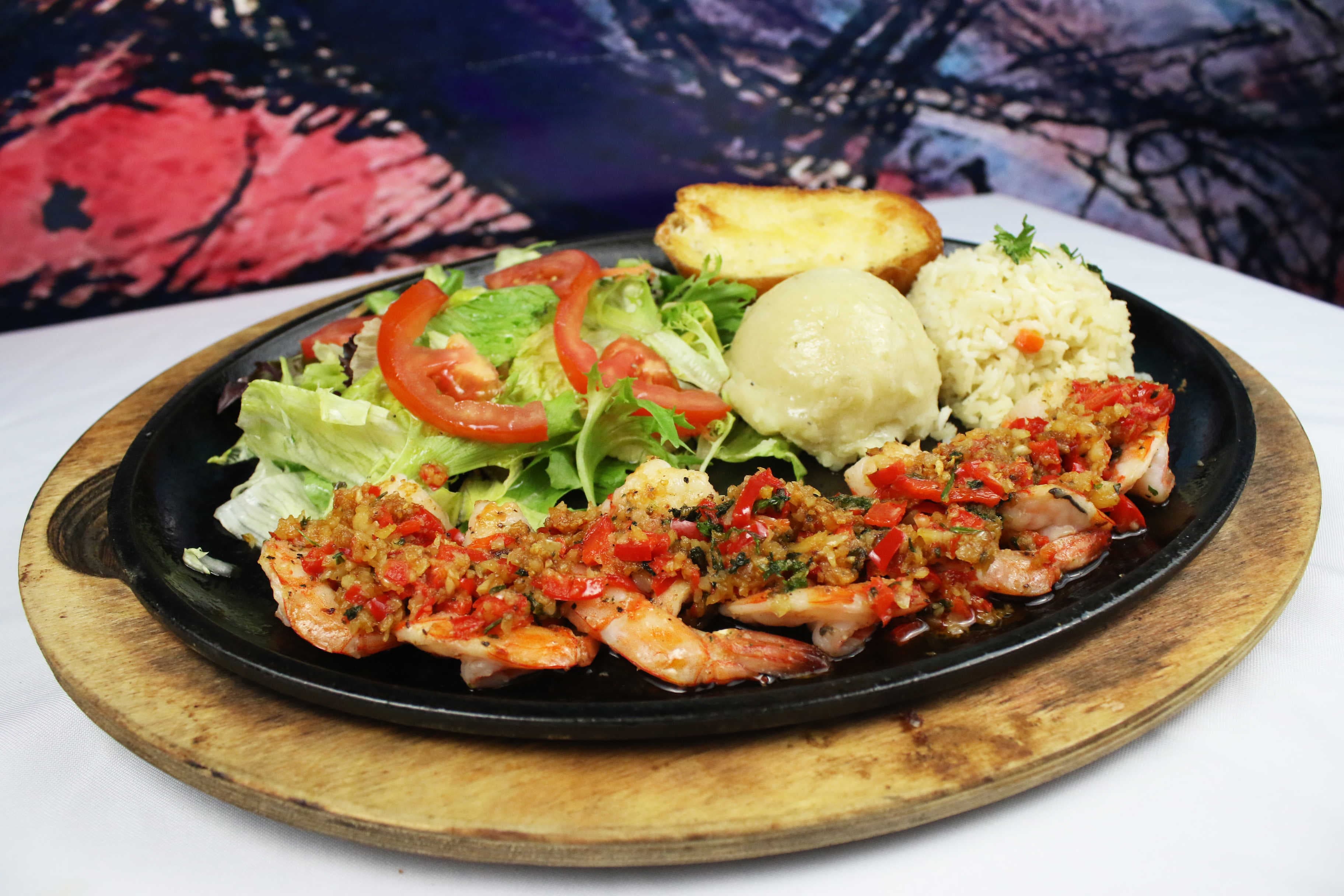 Camarones al Ajo Especial