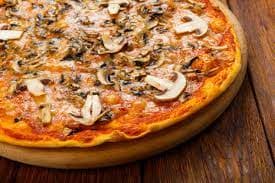Pizza de Champiñones