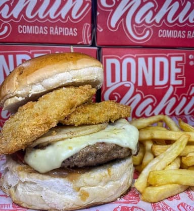 Hamburguesa Pechuga Apanada
