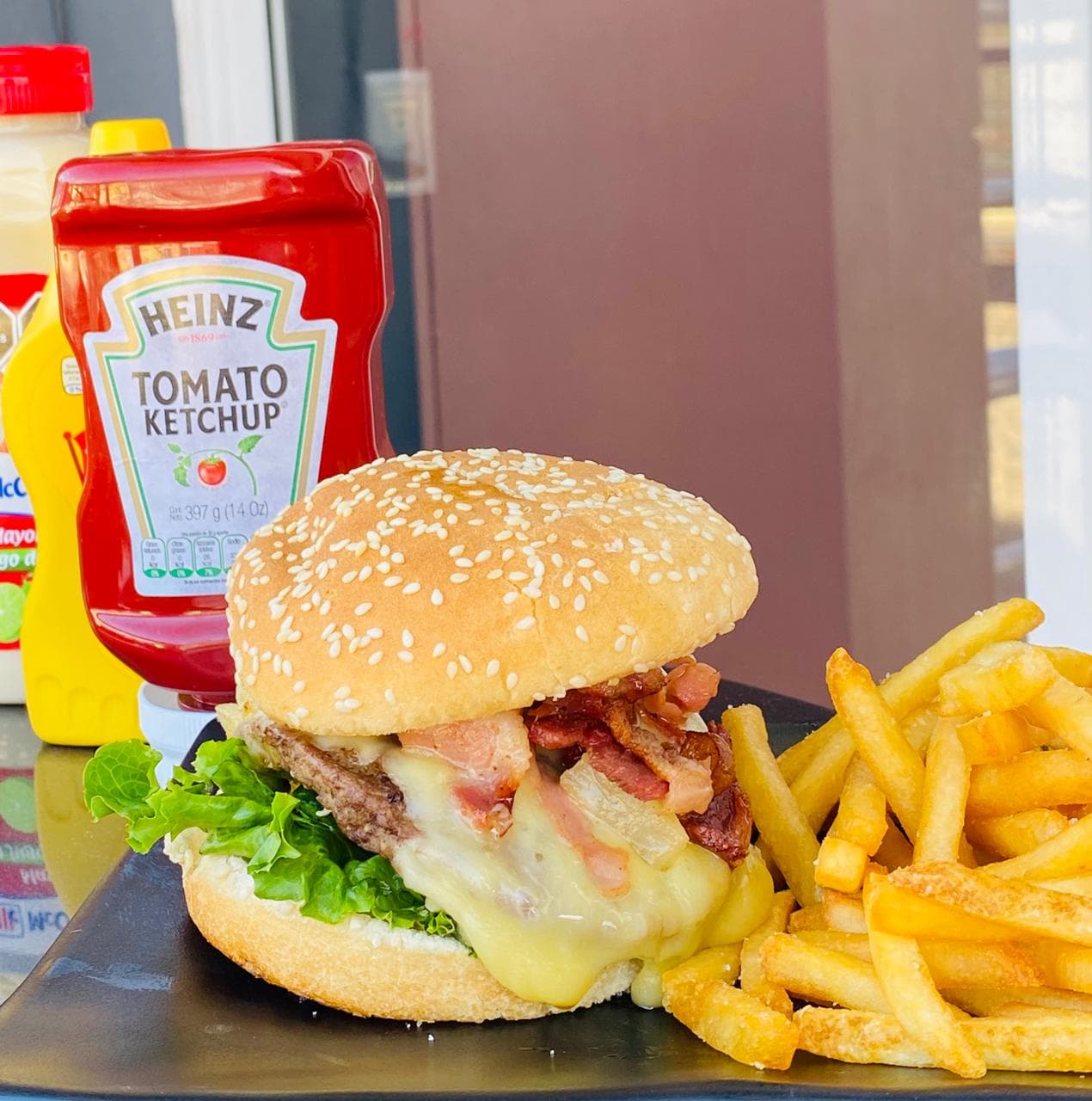 Hamburguesa Sencilla Jumbo