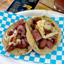 Taco de Chorizo argentino