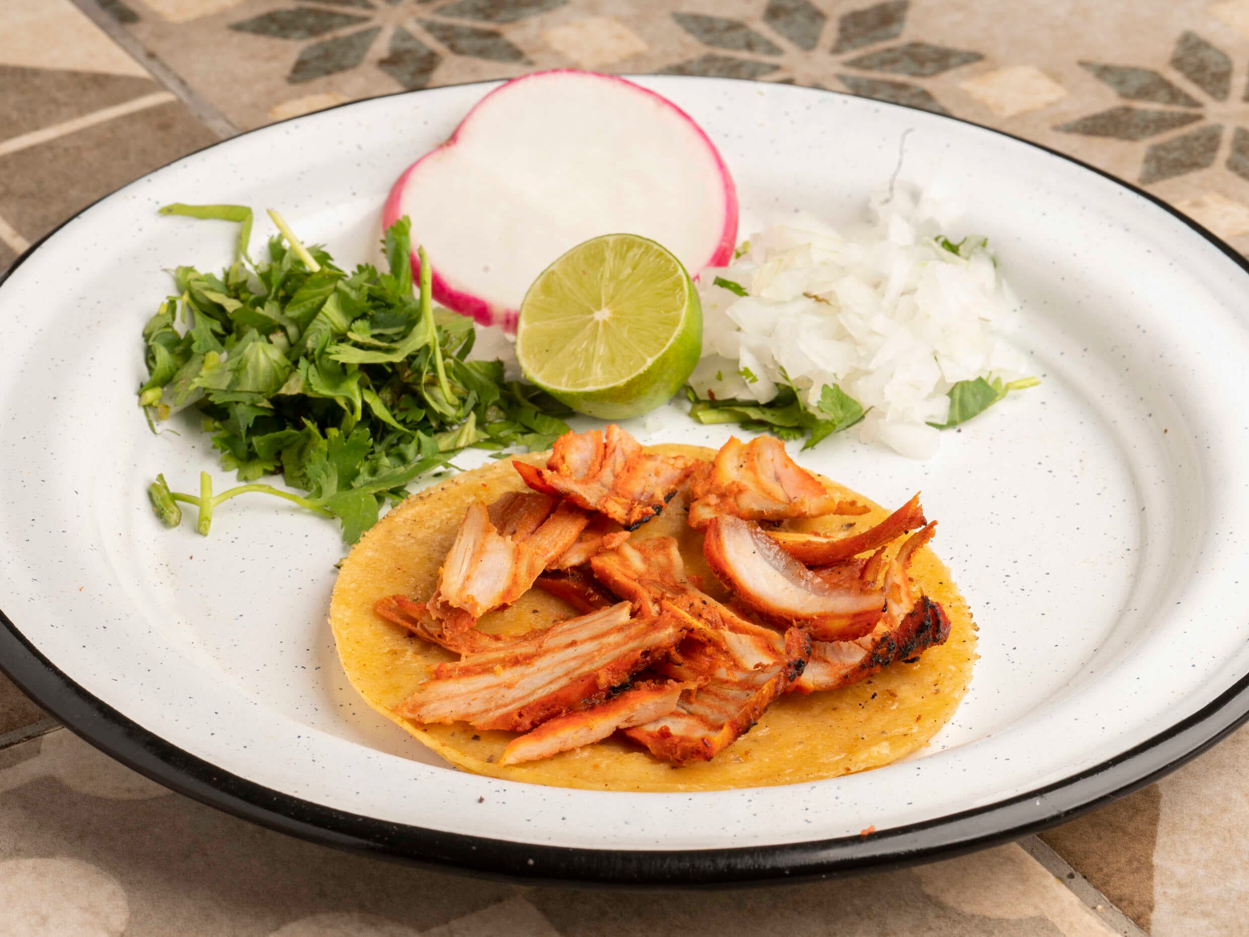 15 tacos de pastor o bistec