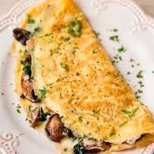 Omelette Champiñón y Queso