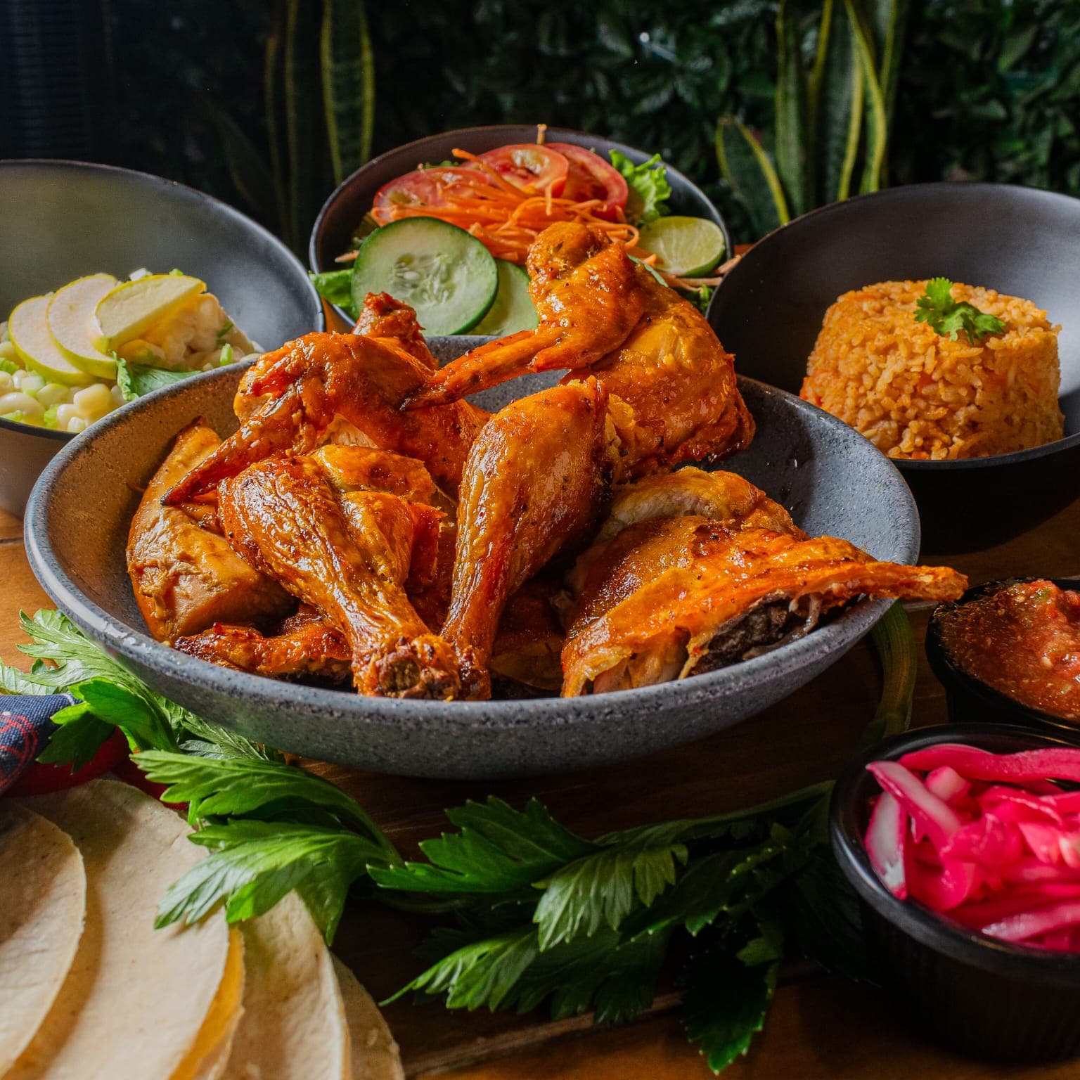 🔥PAQUETE FAMILIAR DE POLLO ASADO🔥