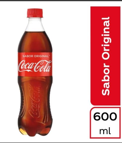 Coca-cola original 600 ml.