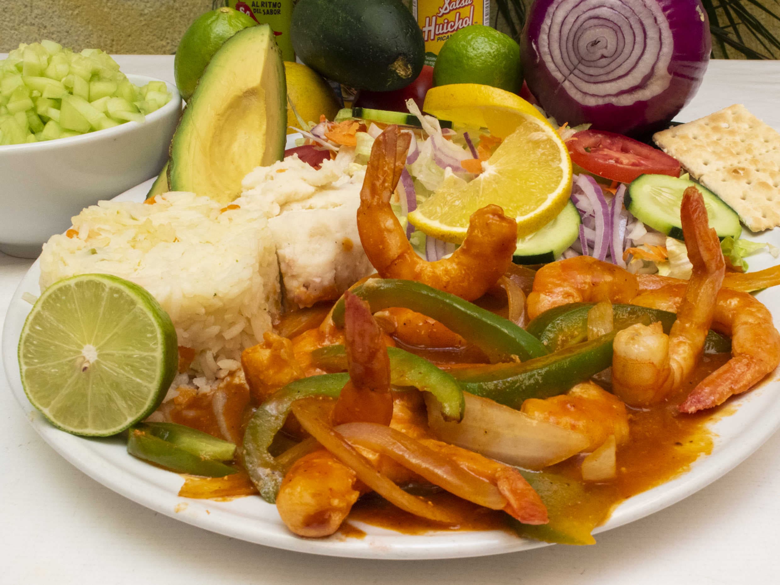 Camarones a la Mantequilla