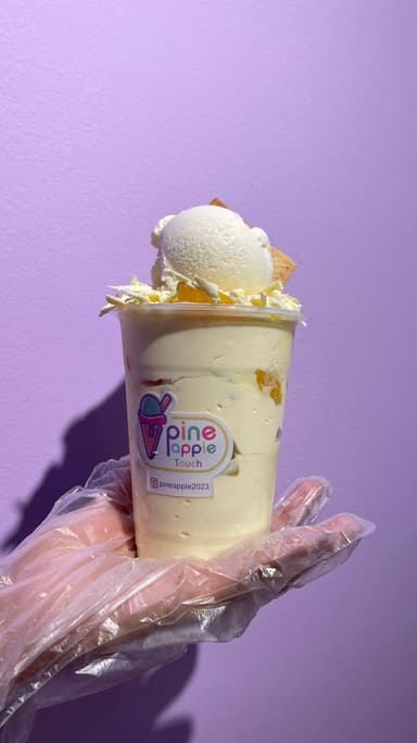 Fresas o Duraznos Con Crema - Queso y Helado