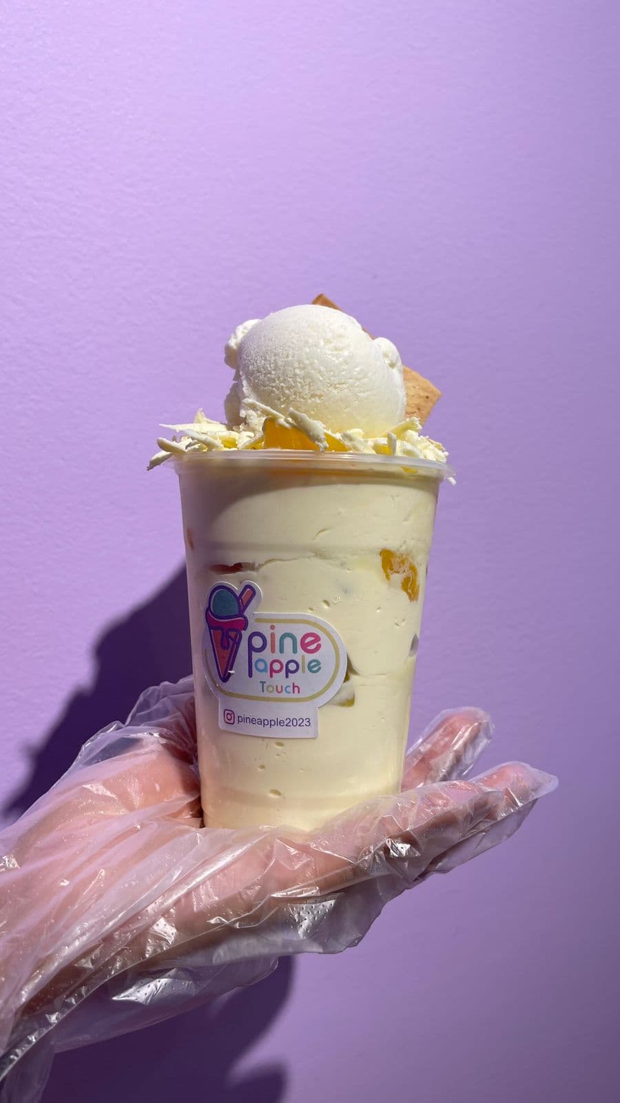 Fresas o Duraznos Con Crema - Queso y Helado