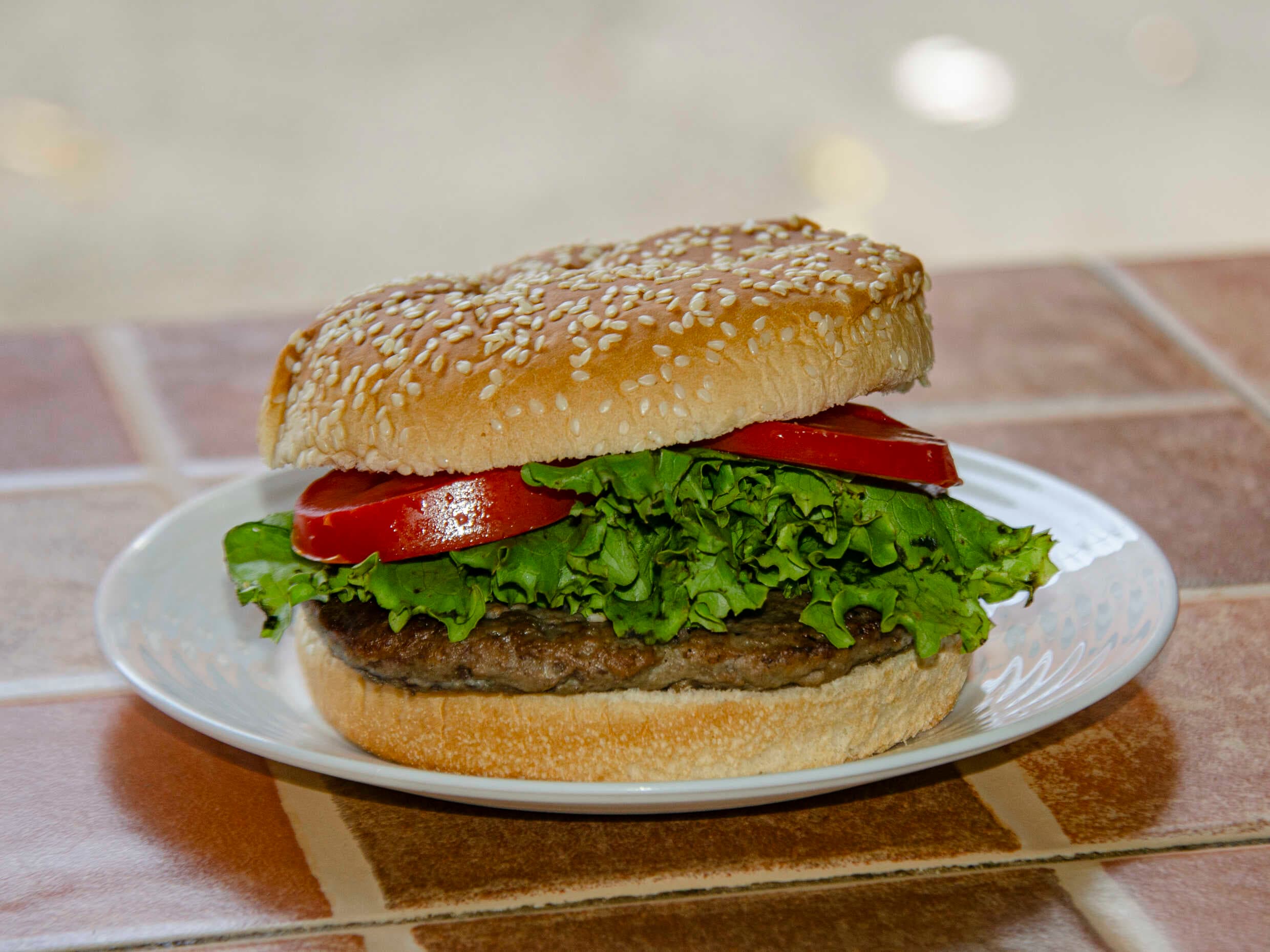 Hamburguesa Al Carbón