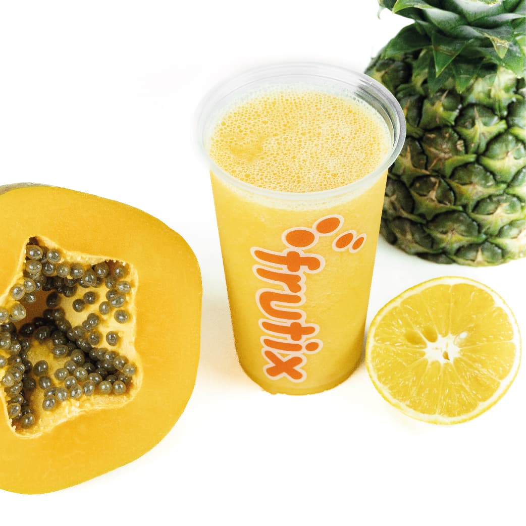 Jugo de Papaya, Piña y Naranja Mediano 500 ml