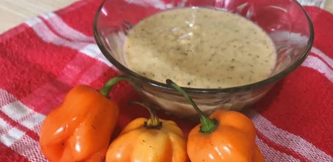 Salsa cremosa de habanero 8 oz