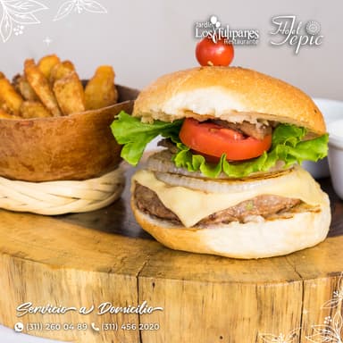 Hamburguesa Mar y Tierra