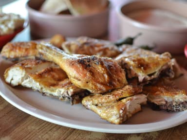 1/2 Pollo + 1 Agua de Jamica