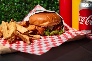 Combo Hamburguesa Mas Refresco