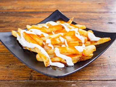 Papas con Queso