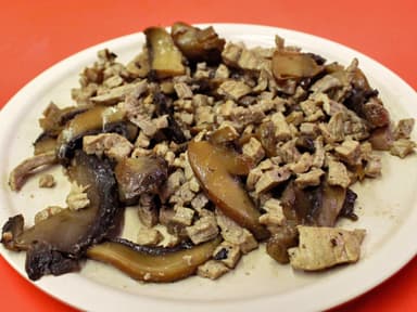 Chuleta con Champiñón