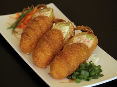 Chiles Caribe Rellenos