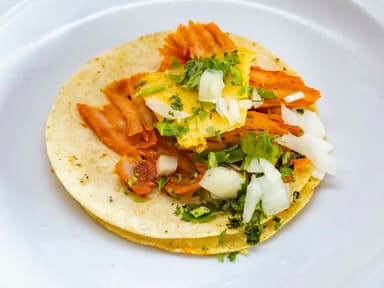 Taco Al Pastor con Tortilla de Harina 💕