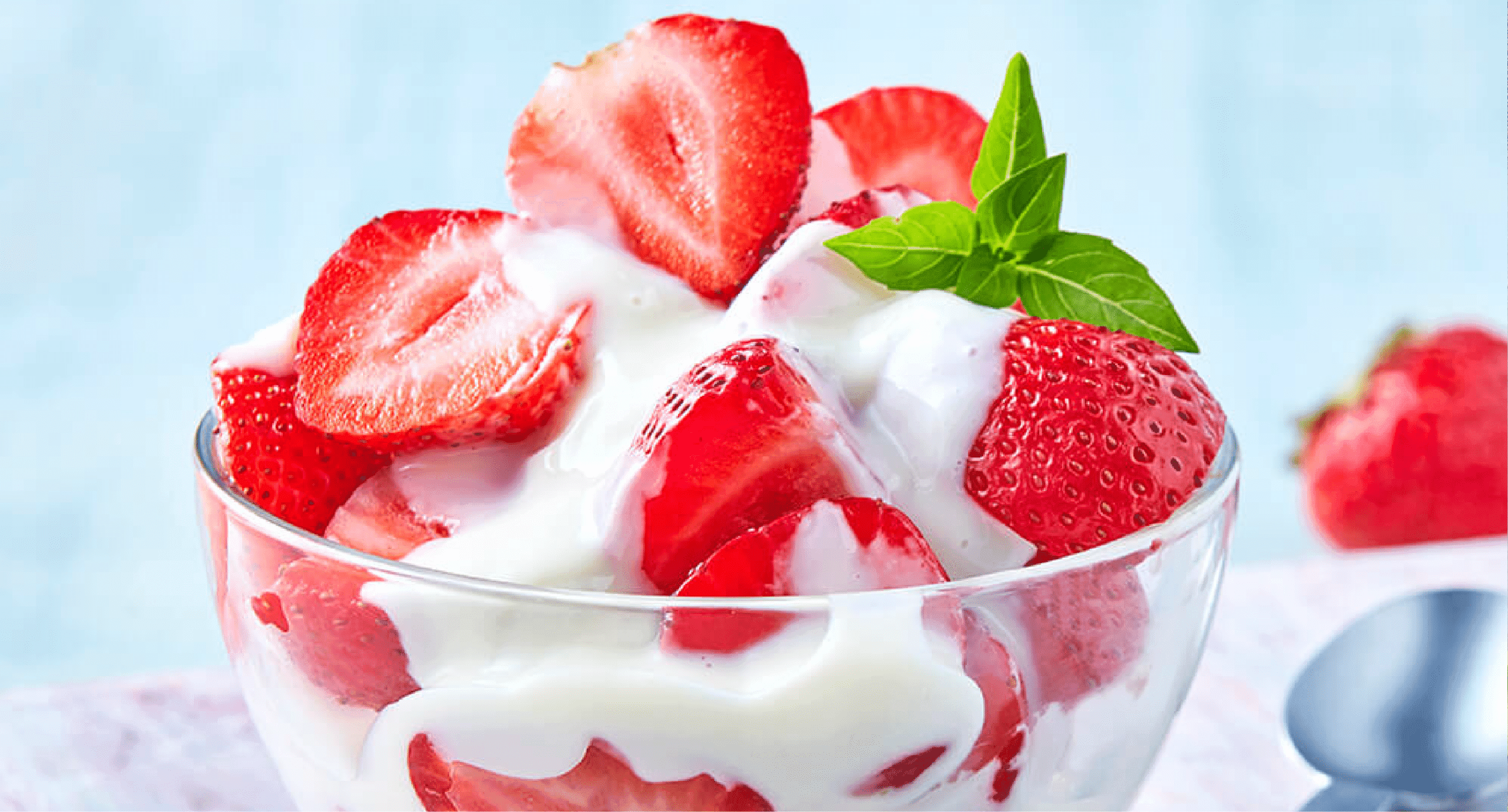 Fresas con Crema Cajita