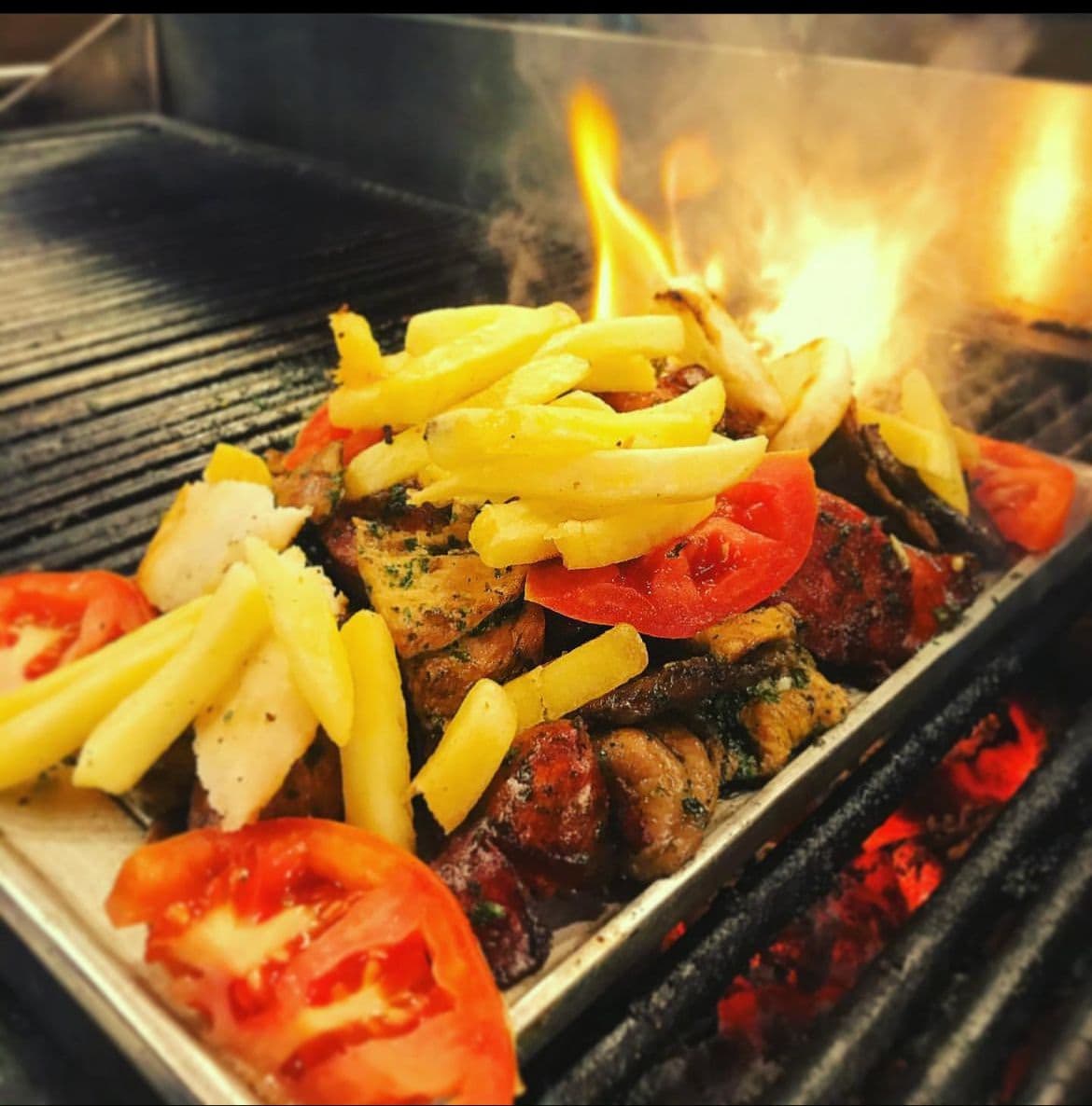 Picada para cuatro personas