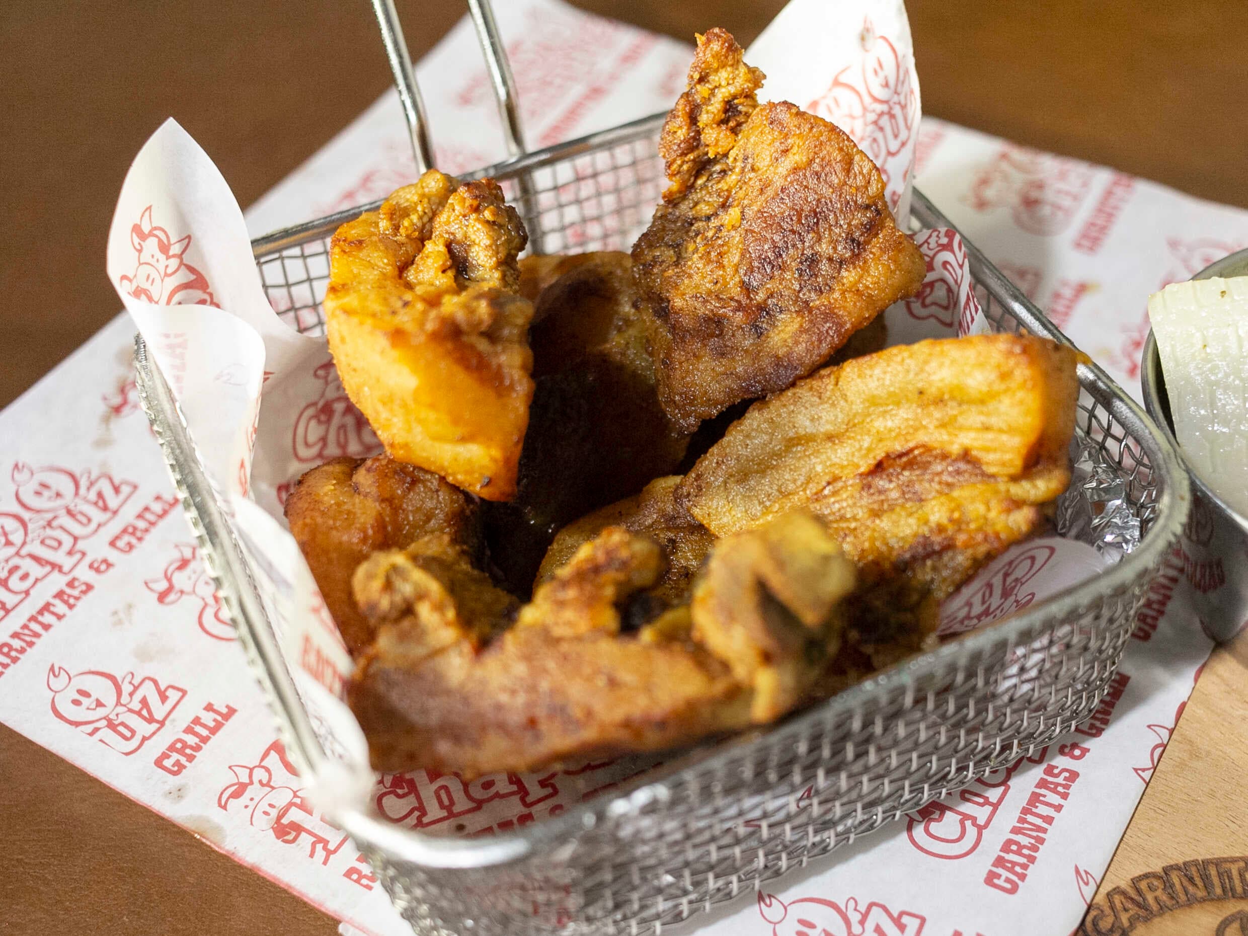 1/4 Chicharron de Cachete