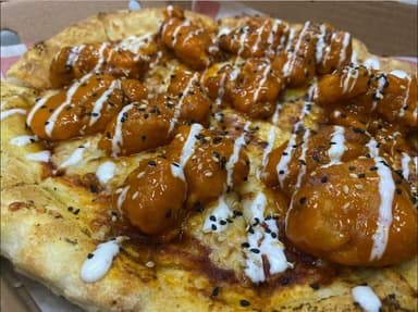 Pizza de boneless