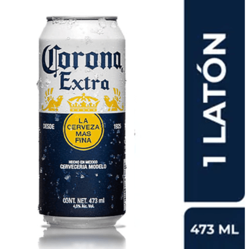 CERVEZA CORONA LATON 473ML