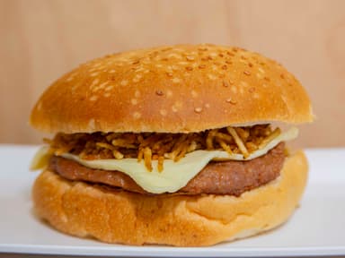 Hamburguesa con Queso o Tocineta