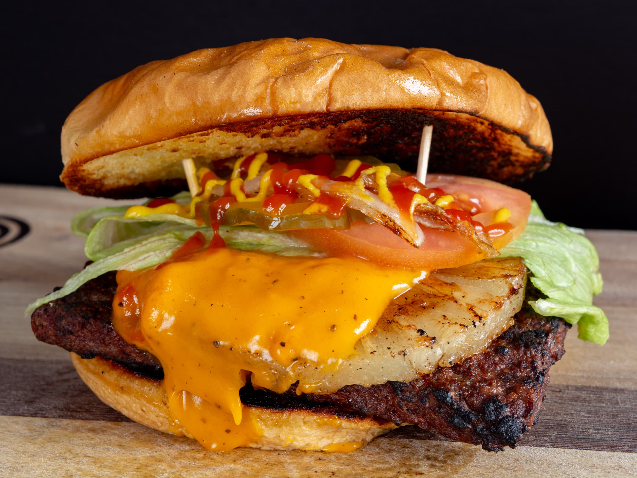 Hamburguesa Hawaiana