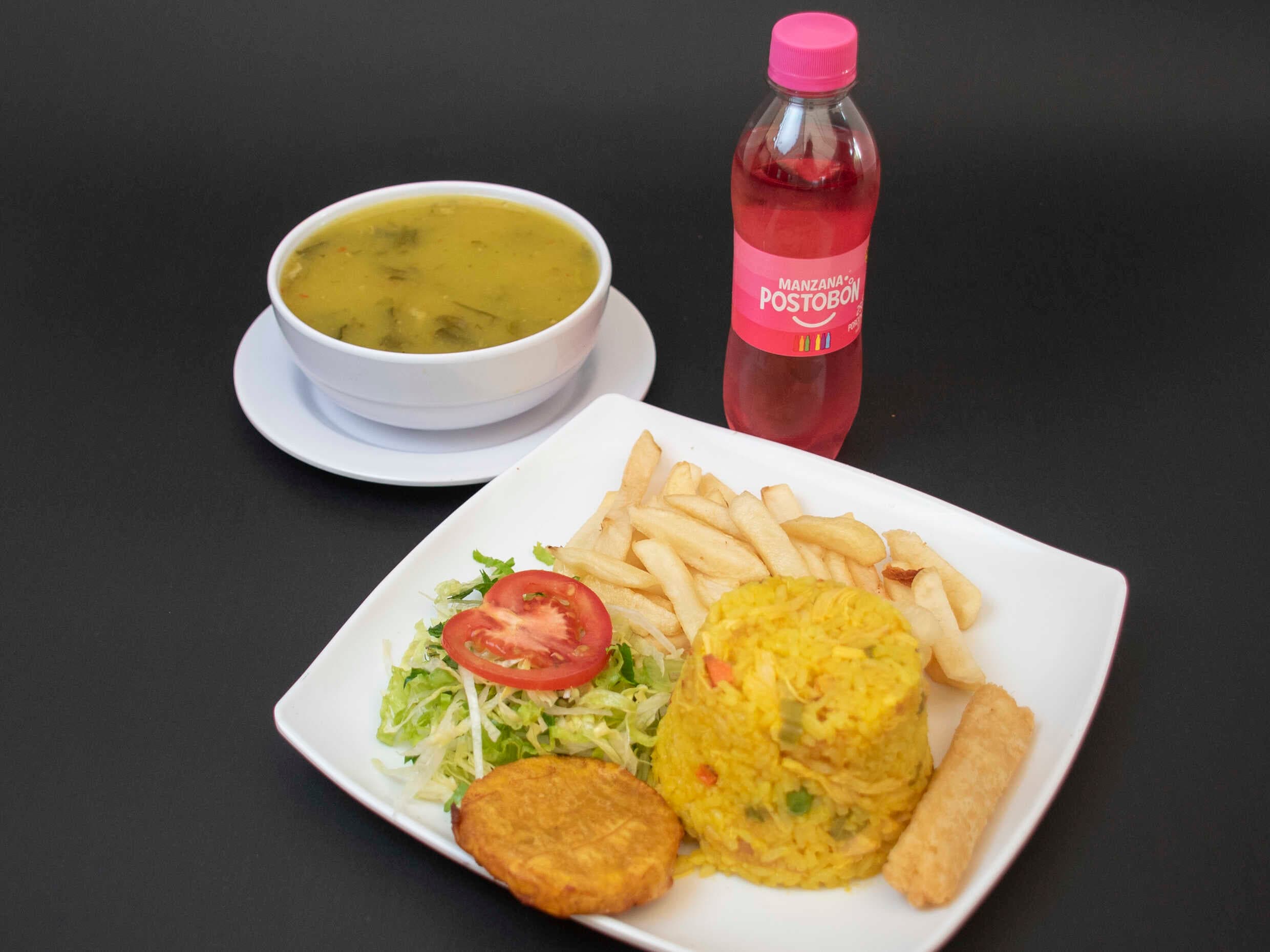 Combo Personal Arroz con Pollo