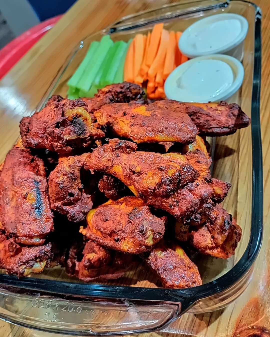Alitas ahumadas 24 pzas