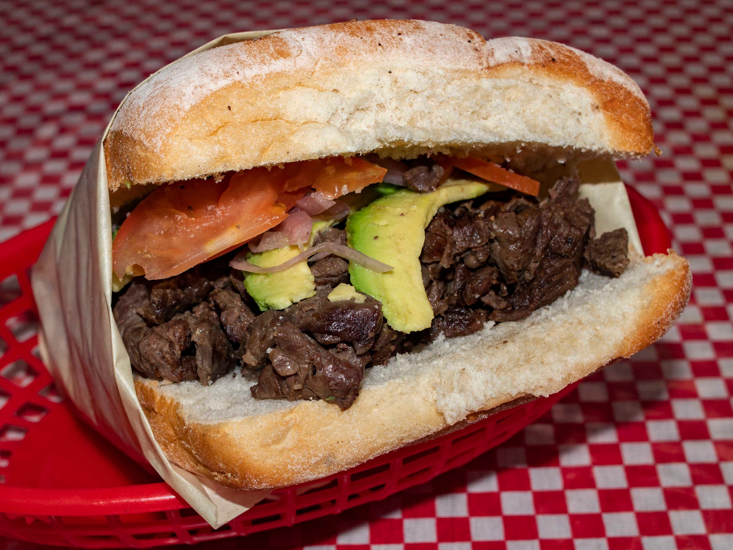 Ciabatta de Arrachera