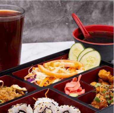 Bento Box Pollo a la Naranja